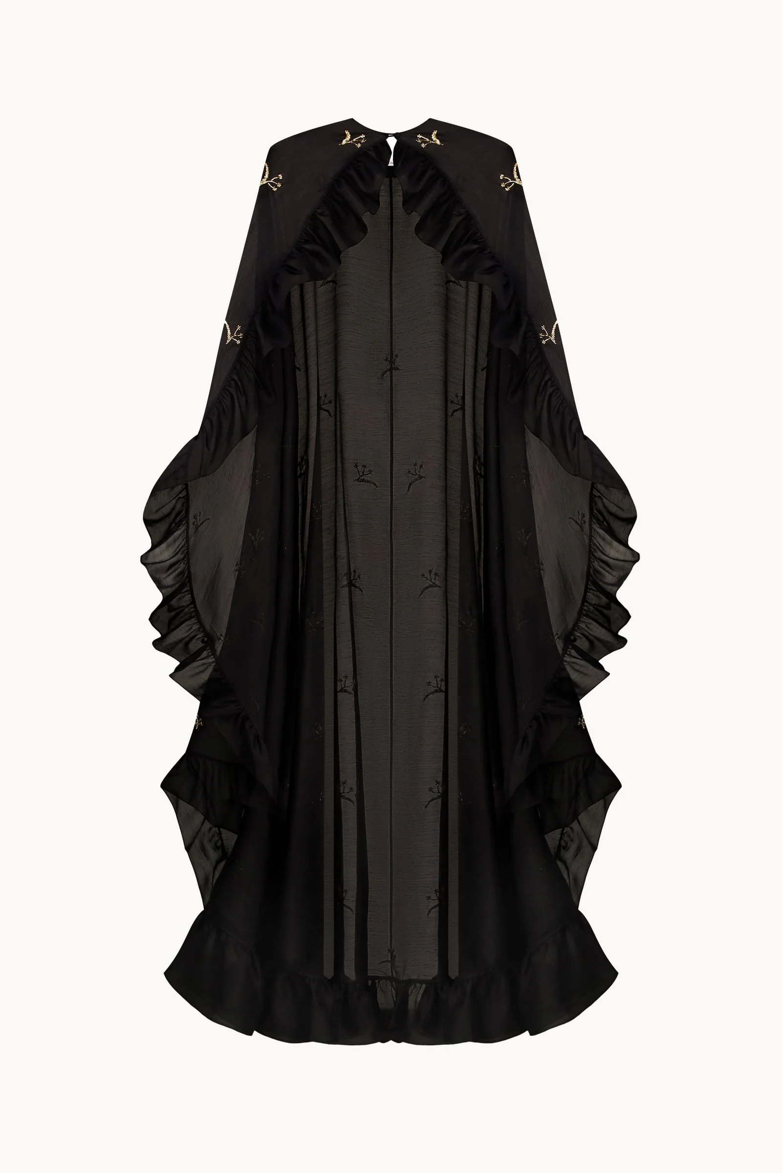 Hand-Embroidered Bernadette Cape - Image 5