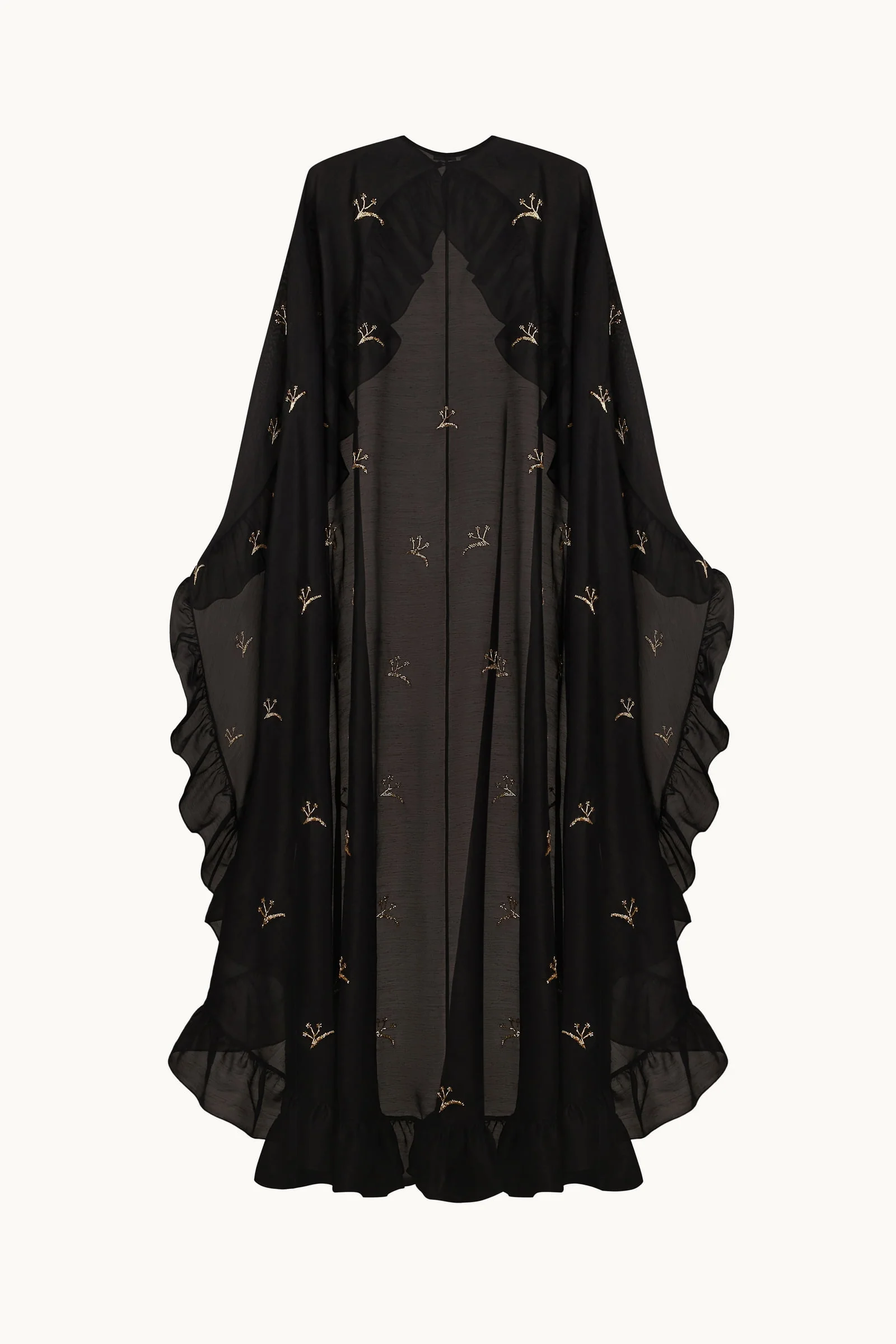 Hand-Embroidered Bernadette Cape - Image 6